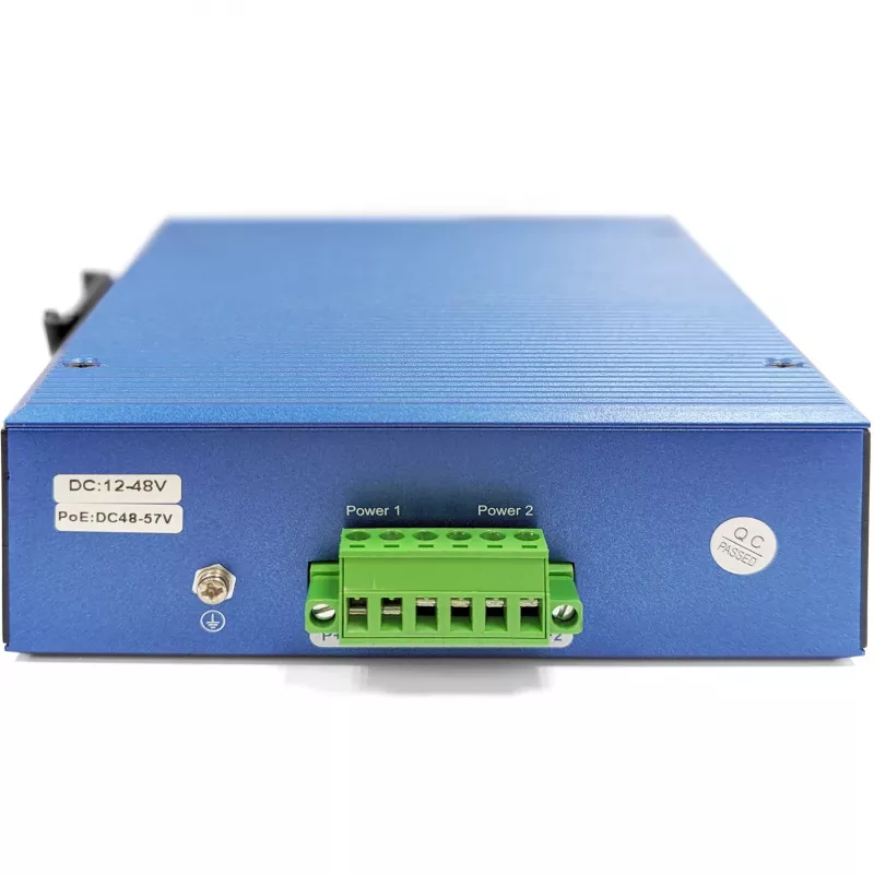 DIGITUS priemyselný L2 Managed Gigabit Ethernet switch 16x RJ-45 + 2x SFP, 12–48V DC, 8000 MAC