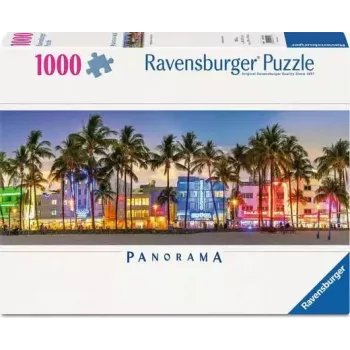 Puzzle Ravensburger 12001710 — 1000 dielikov, motív mesta, 980×375 mm, vek 14+