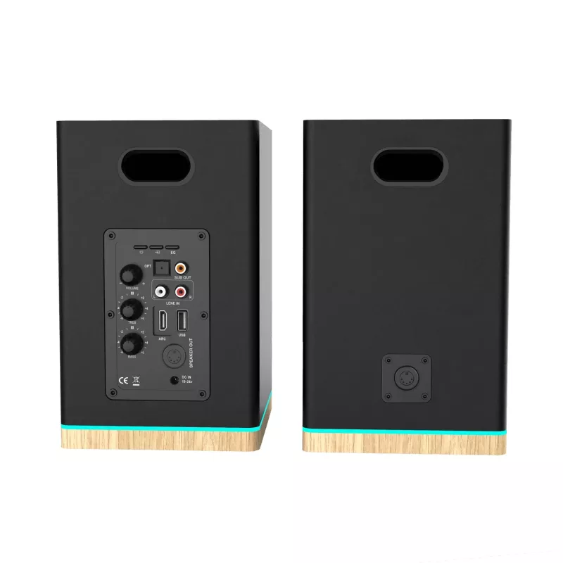 Blaupunkt BS60BK LED policové reproduktory, Bluetooth, HDMI ARC, čierne