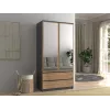 Topeshop SZAFA MALWA AN/AR L spálňová skriňa/šatník 5 políc 2 dvere