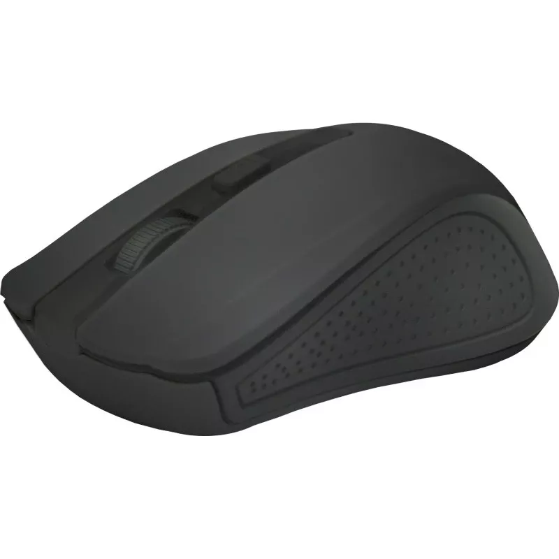 Bezdrôtová RF myš DEFENDER Accura MM-935 — optická 1600 DPI, obojručná, 3 tlačidlá, USB prijímač, čierna