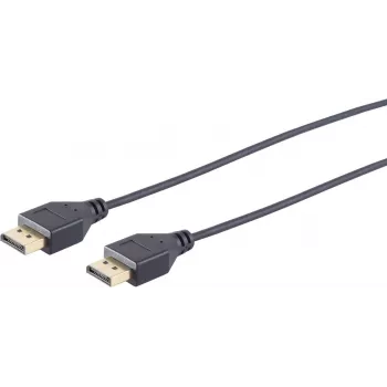 DisplayPort kábel S/CONN 10-49035 2 m čierny