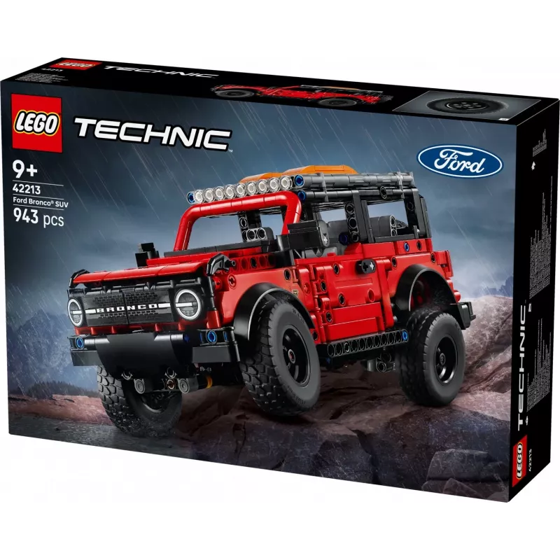 LEGO Technic stavebnica Ford Bronco Off-Roader 4x4 model 42213 — 943 dielov, vek 9+