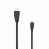 HDMI kábel SBOX HDMI-MICRO/R 1.4 2 m — Micro-HDMI na HDMI, verzia 1.4, dĺžka 2 metre