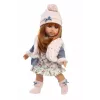 Bábika Llorens Nicole 35 cm – realistické črty, mäkké telo, bábika
