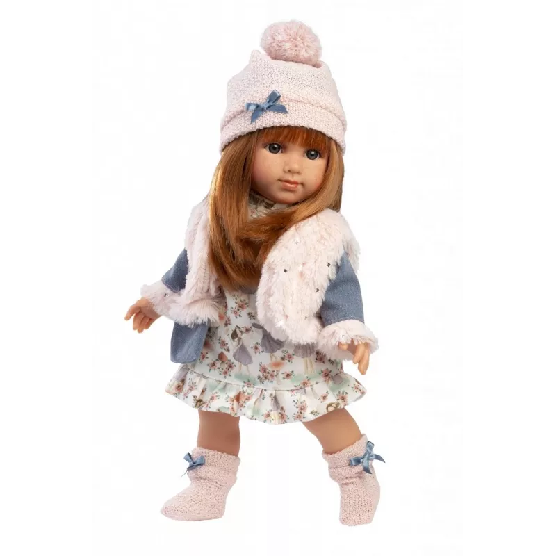 Bábika Llorens Nicole 35 cm – realistické črty, mäkké telo, bábika