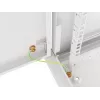 Nástenný rack Lanberg WF01-6606-00S 6U sivá 60 kg kapacita