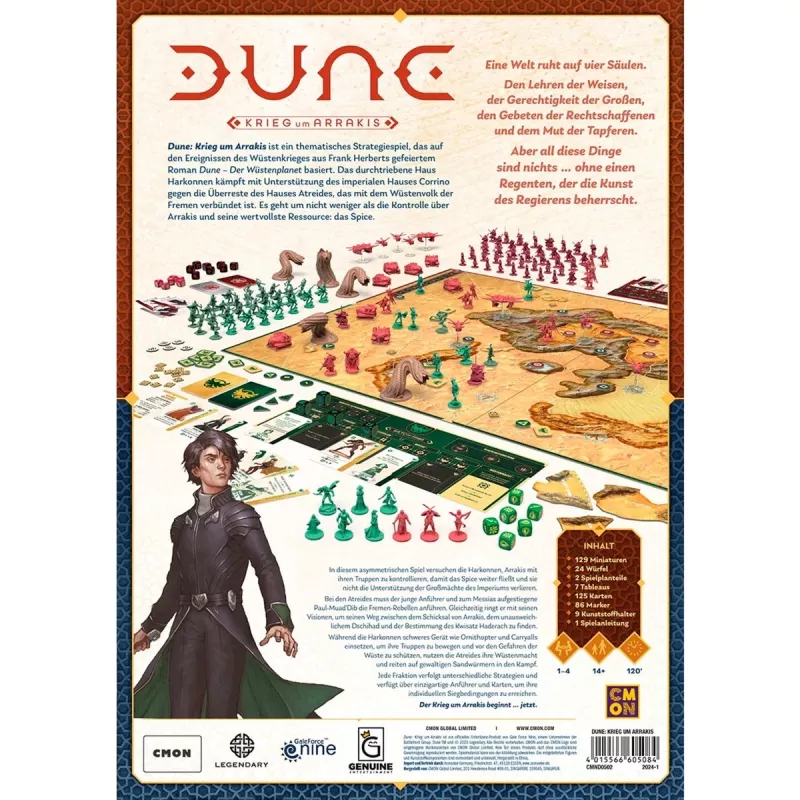 Dune: War for Arrakis, stolová hra