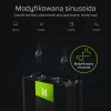 Menič napätia Green Cell INV10 2000 W, 12 V DC na 230 V AC, výstup Type-C, 50 Hz, čierna