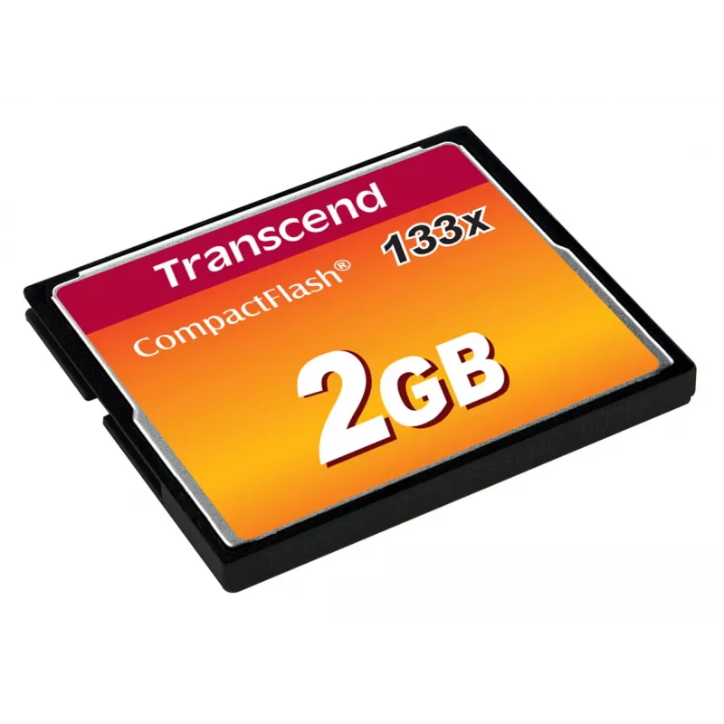 Flash pamäť Transcend 2GB CompactFlash 133x TS2GCF133