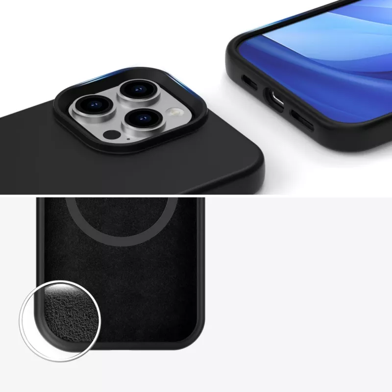 4smarts 541187 Cupertino silikónové puzdro pre Apple iPhone 16 Pro