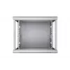 Nástenný rack Extralink 9U 600x450 sivý