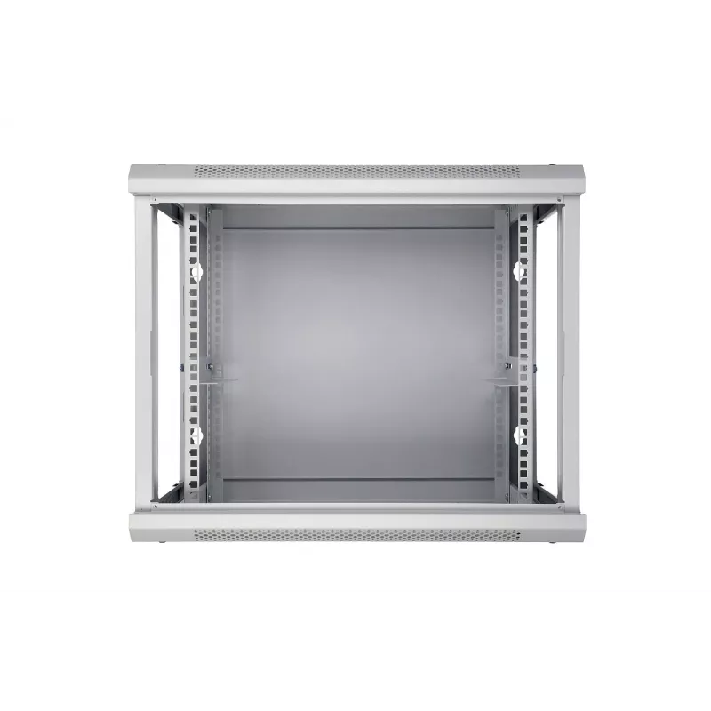 Nástenný rack Extralink 9U 600x450 sivý