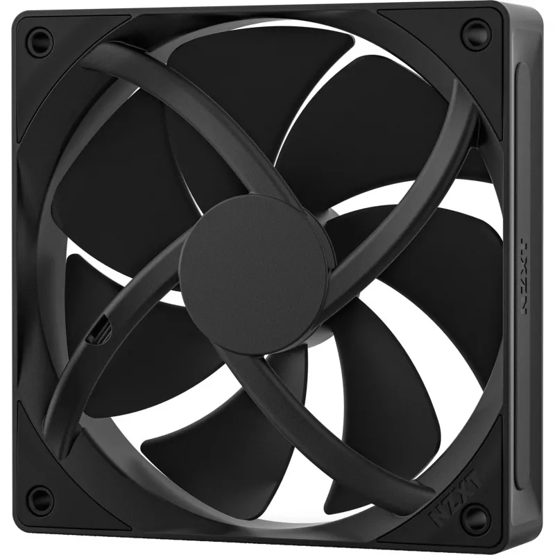 NZXT F Series F120P 120mm skriňový ventilátor - čierny