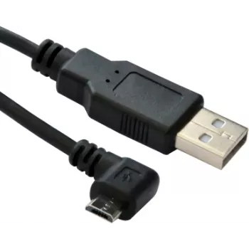 Microconnect USBABMICRO3ANG USB kábel USB 2.0 3 m Micro-USB B USB A čierny