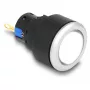 Priemyselné strojové svietidlo DELOCK 22054 — LED lampa, 1 lampa, IP40/IP65, AC 250 V 5 A, Ø 2,5 cm, V 42 mm
