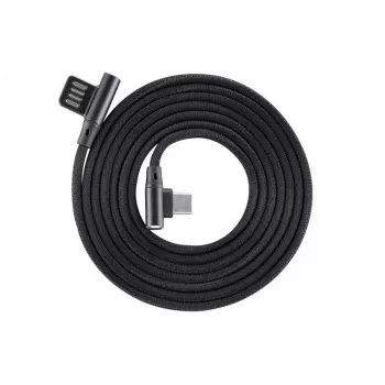 Sbox USB-C-90-B USB->Type C 90 M/M 1,5 m čierna