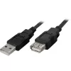 Goobay 68904 predlžovací kábel USB 2.0, USB-A vidlica – USB-A zásuvka, 3 m, čierny