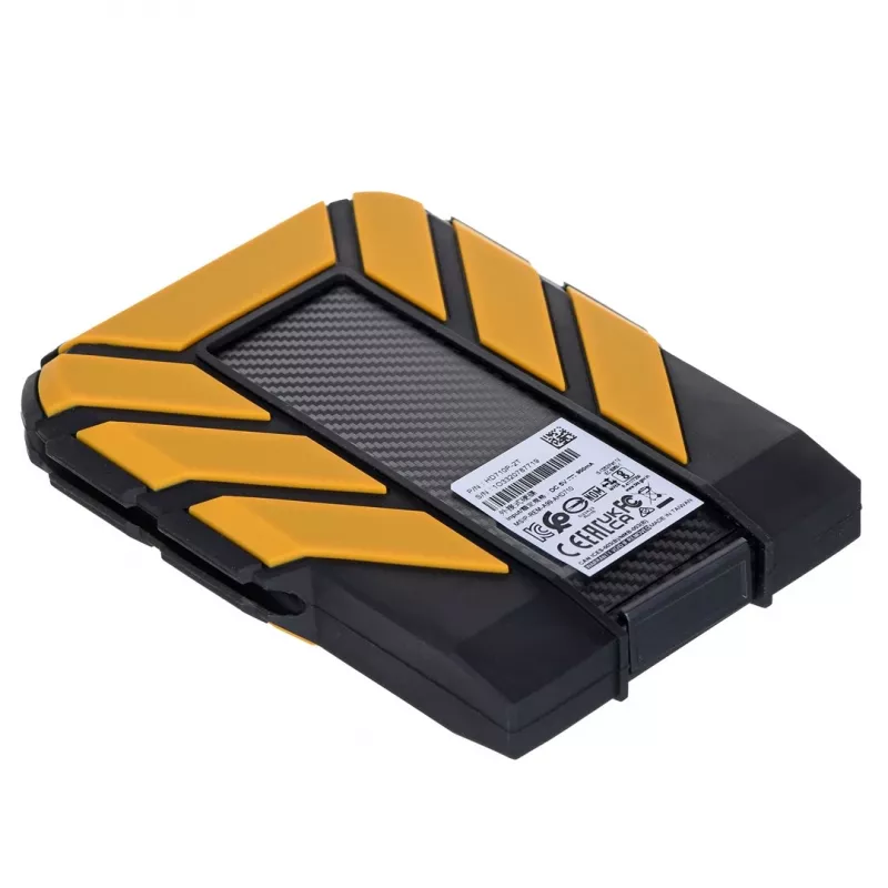 ADATA HD710 Pro externý pevný disk 2 TB 2,5 palca Micro-USB B 3.2 Gen 1 (3.1 Gen 1) čierny, žltý