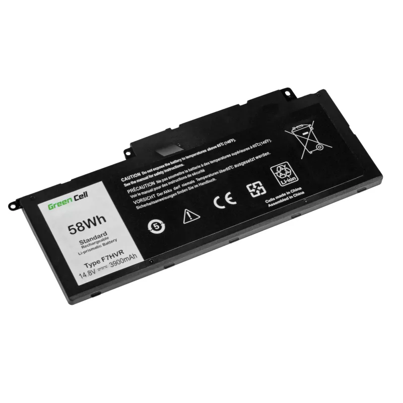 Green Cell DE112 batéria do notebooku F7HVR pre Dell Inspiron 15 7537 17 7737 7746, 14,4 V, 3800 mAh