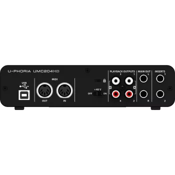 Behringer UMC204HD doplnkové hudobné vybavenie