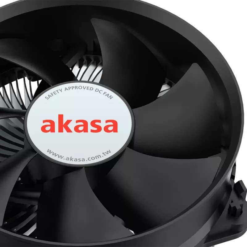 Akasa AK-CC6607EP01 plochý CPU chladič - socket LGA 1700, výška 64,5 mm (AK-CC6607EP01)