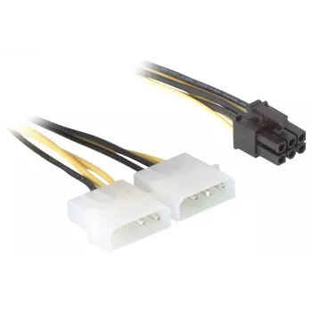 Napájací kábel pre PCI Express kartu DeLOCK 82315 0,15m