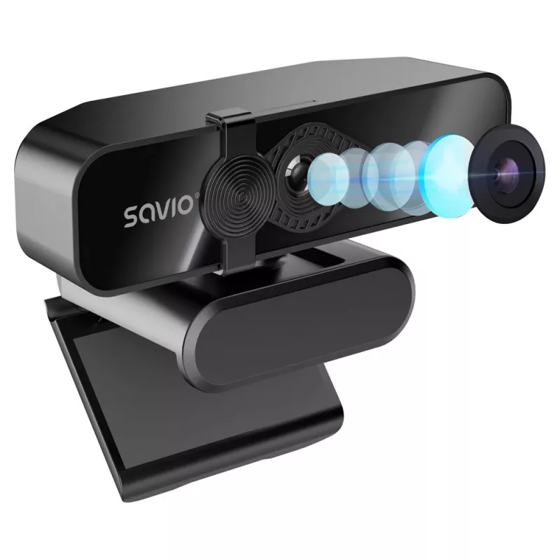 Savio CAK-06 webkamera 3840 x 2160 pixelov USB čierna