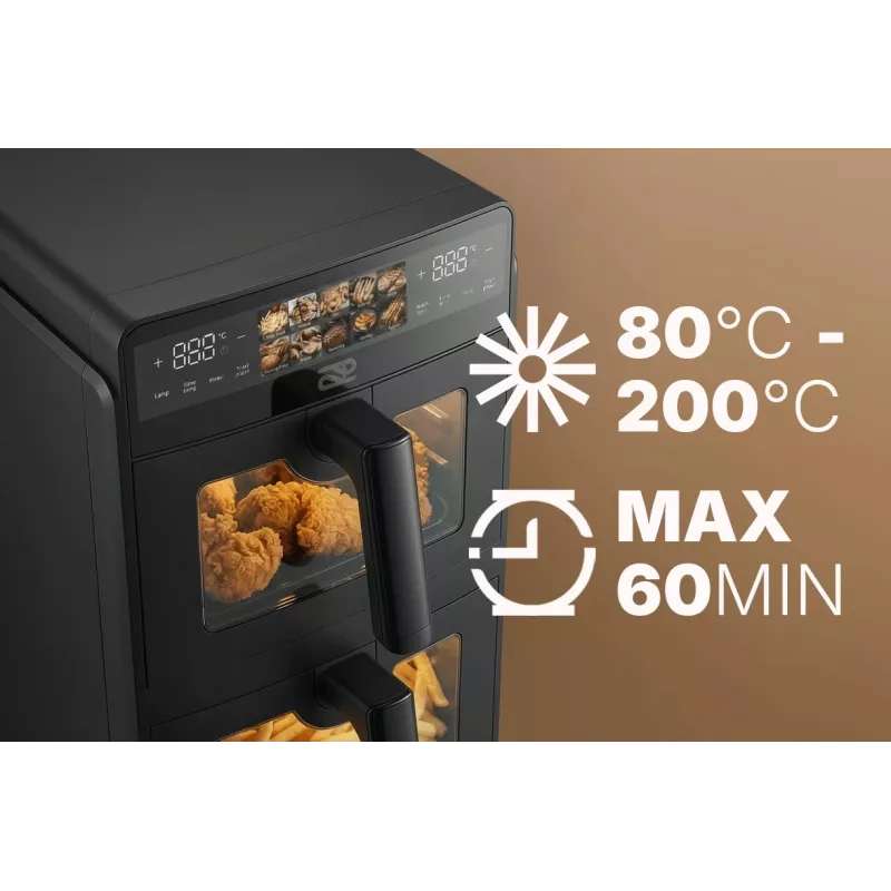PROMIS FRP1560 vertikálna fritéza s dvoma košmi
