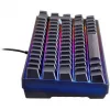 Deltaco herná klávesnica DK240 mini 60% USB, RGB čierna