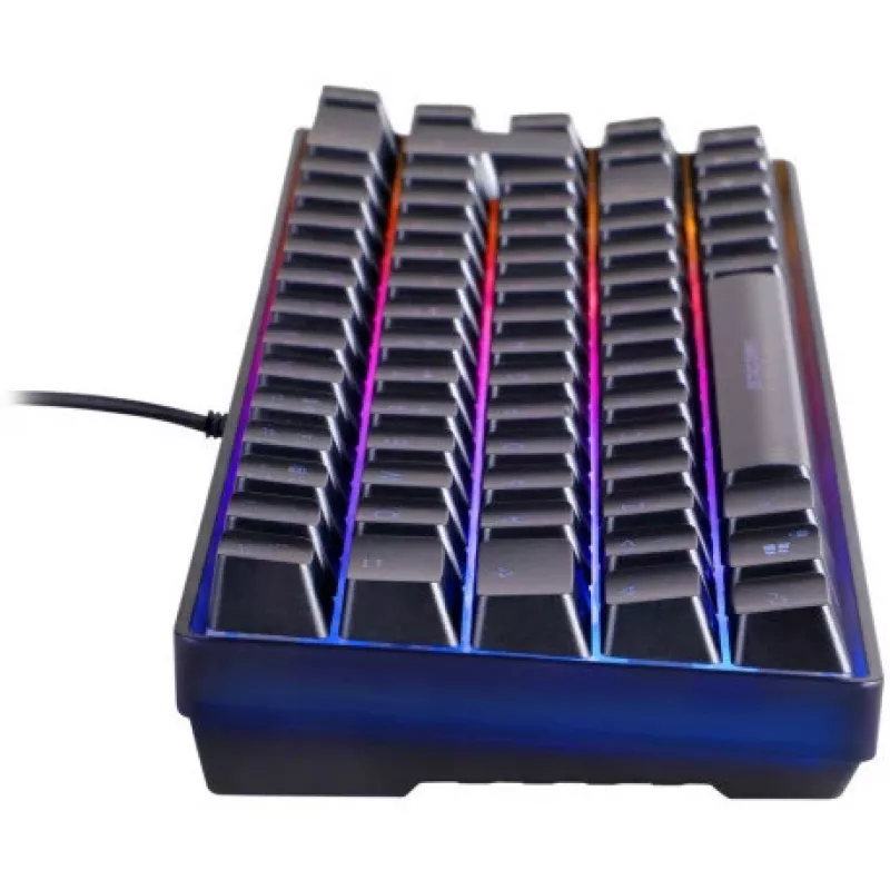 Deltaco herná klávesnica DK240 mini 60% USB, RGB čierna