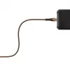Kábel USB-C na USB-C C2G 9B4415114097 USB 3.2 Gen 2x2 0,75 m – čierny/oranžový