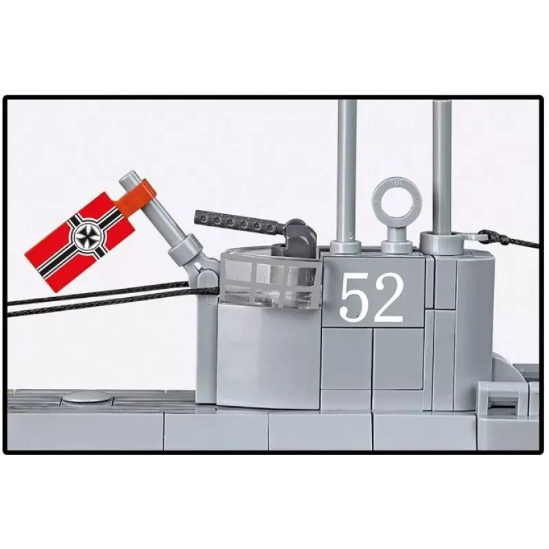 Stavebnica Cobi U-Boot U-52 – 474-dielna modelová stavebnica