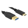 Kábel DeLOCK SuperSpeed USB (USB 3.2 Gen 2) Type-A na Type-C 2 m