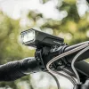 Rockbros cyklistické svetlo + USB-C - USB-A kábel 260 lm čierne