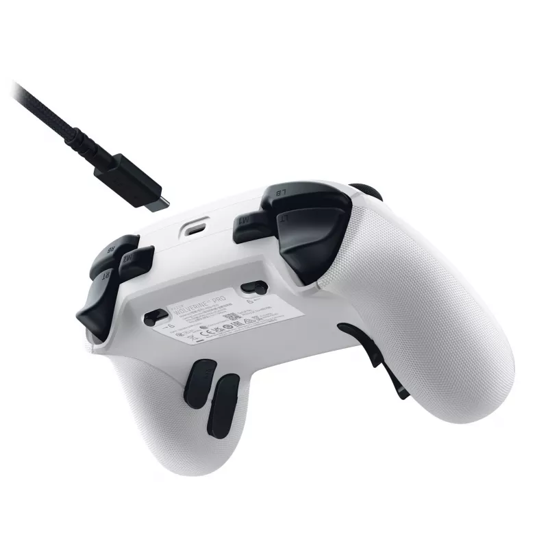 Gamepad Razer Wolverine V3 Pro biely USB analógový PC Xbox Series S X