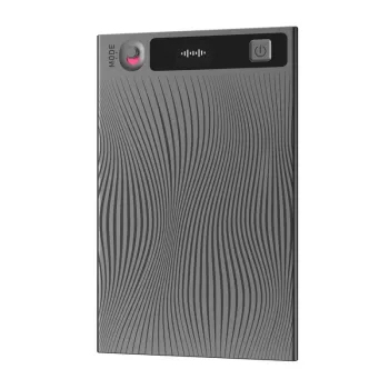 Hlasový záznamník Mobvoi TicNote sivý s 16 GB pamäte, kompaktný digitálny diktafón