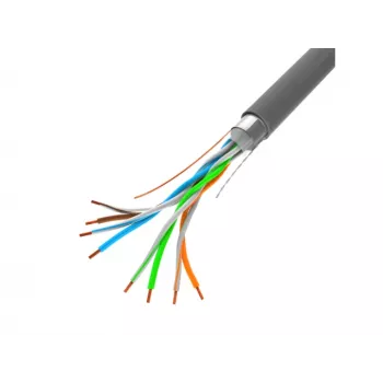 Lanberg LCF5-10CC-0305-S sieťový kábel sivý 305 m Cat5 F/UTP (FTP)