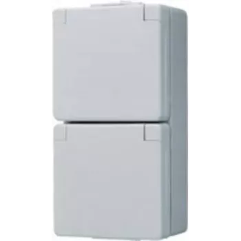 Zásuvka Type F Jung 622 WW — biela, duroplastové puzdro, 250 V / 16 A