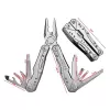 Extralink Multitool, vreckový nôž 23-in-1, s puzdrom, strieborný