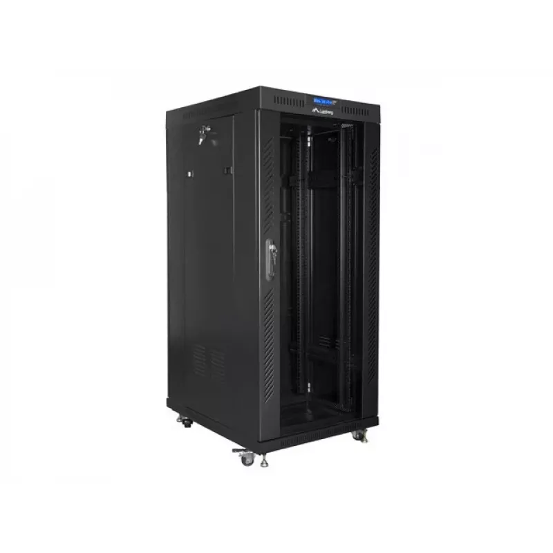 Samostatne stojaci rack Lanberg FF01-8822-12BL 22U čierny 800 kg