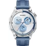 Smartwatch HUAWEI WATCH GT5 46 mm – 1,43 palca AMOLED, GPS, 524 mAh, puzdro z ušľachtilej ocele, modrý tkaný remienok