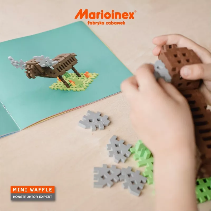 Marioinex Mini Waffle stavebnica Constructor Expert, 501 dielikov