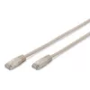 Sieťový kábel Digitus CAT 5e SF/UTP patch kábel RJ-45 Cat5e 2m sivý