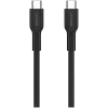 CANYON kábel OnWire 60CL C-C 60W COLOR pletený 1m čierny
