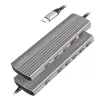 LogiLink USB 3.2 Gen2 hub 4+1-port 2x USB-A 2x USB-C PD 100W hliník