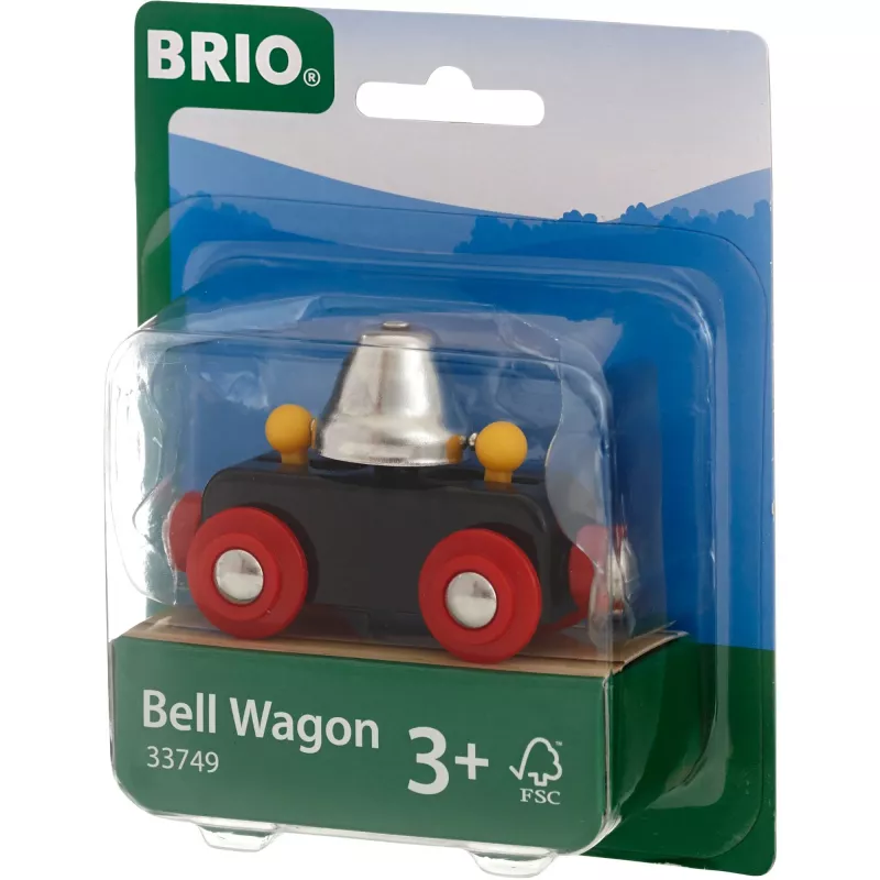 Drevený vagón BRIO 33749 so zvončekom