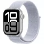 Apple Watch Series 10 hliníkové puzdro GPS + Cellular 42 mm strieborný Sport Loop modrý cloud