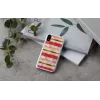 Ochranné puzdro iKins pre iPhone XR — dizajn Short Cake, biela