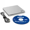 GP70NS50 SLIM, externá DVD vypaľovačka (strieborná, externá, USB 2.0, 5,25)